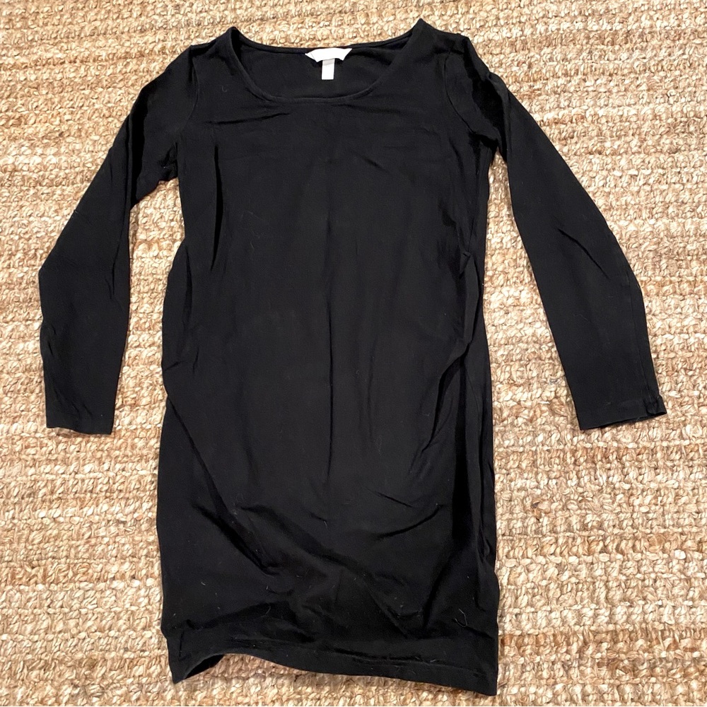 H&M maternity black dress.